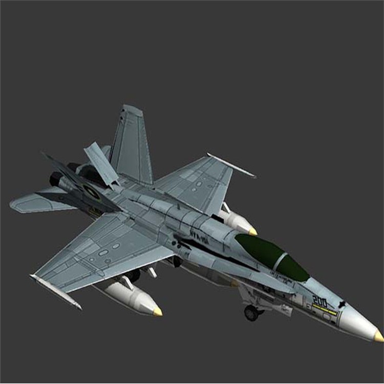瓜州3D舰载战斗机模型